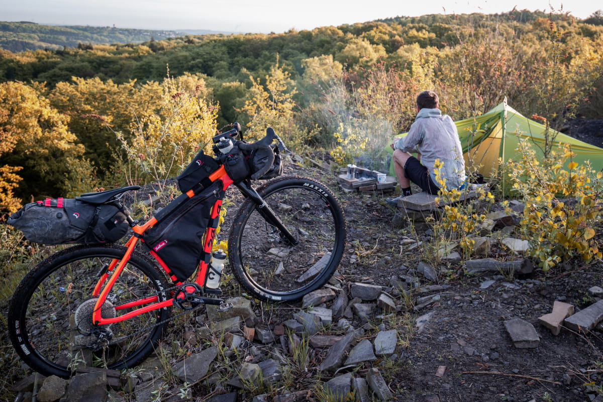 Bikepacking in der Wildnis, hier die Packliste