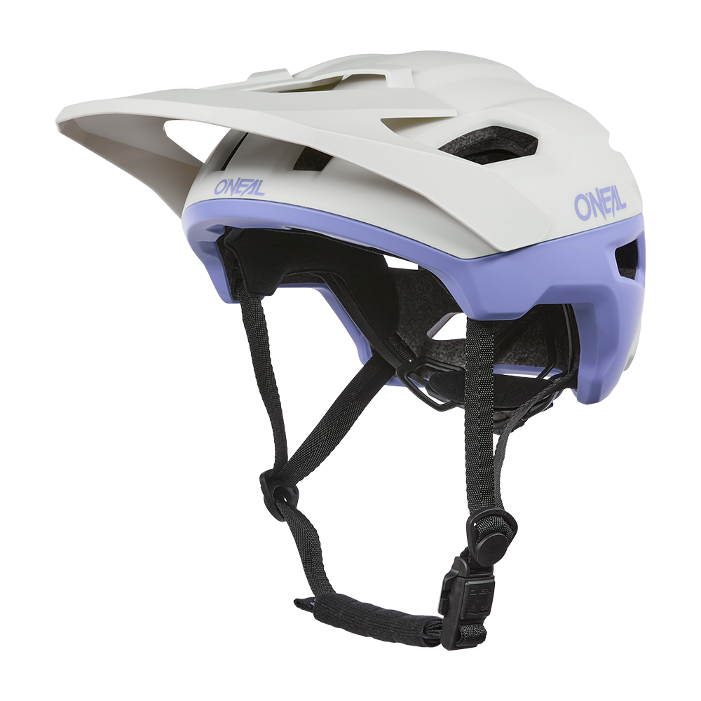 Trailfinder EVO Solid V.25 Helm - weiß/lila
