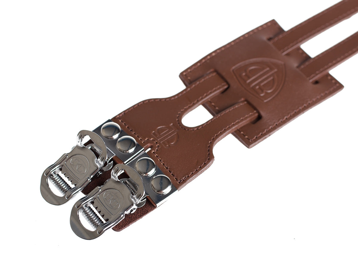 Double Freestyle Straps Pedalriemen - Braun