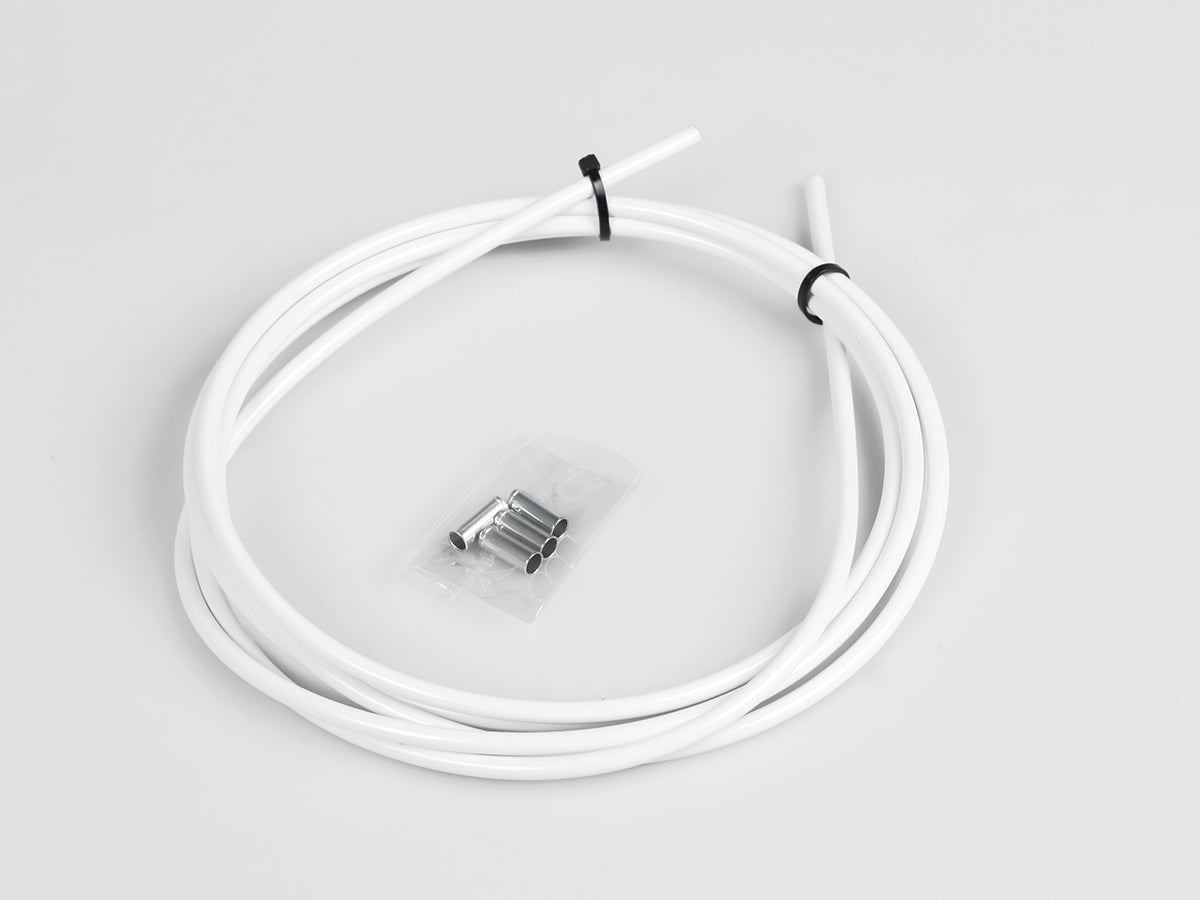 Bremszughülle 2,5m - weiss