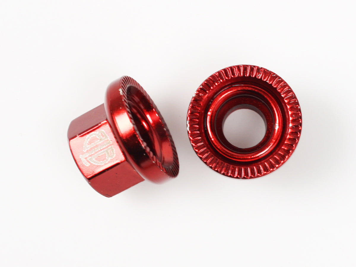 Track Nuts Achsmutter M10 Paar - HR - rot