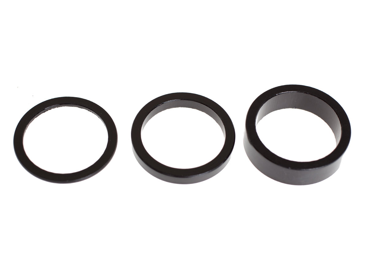 A-Headset Spacers 1 1/8" - Black