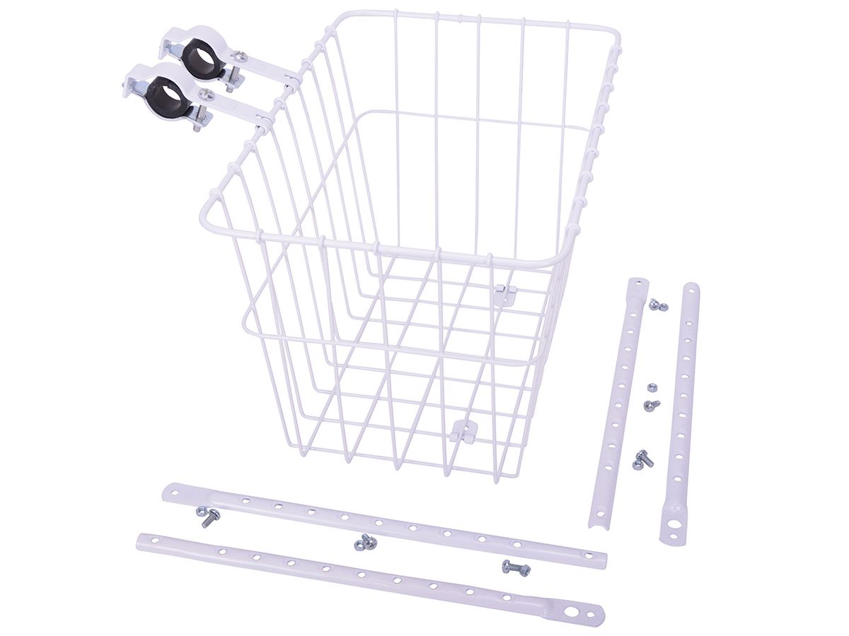 198 Medium Plus Basket - White