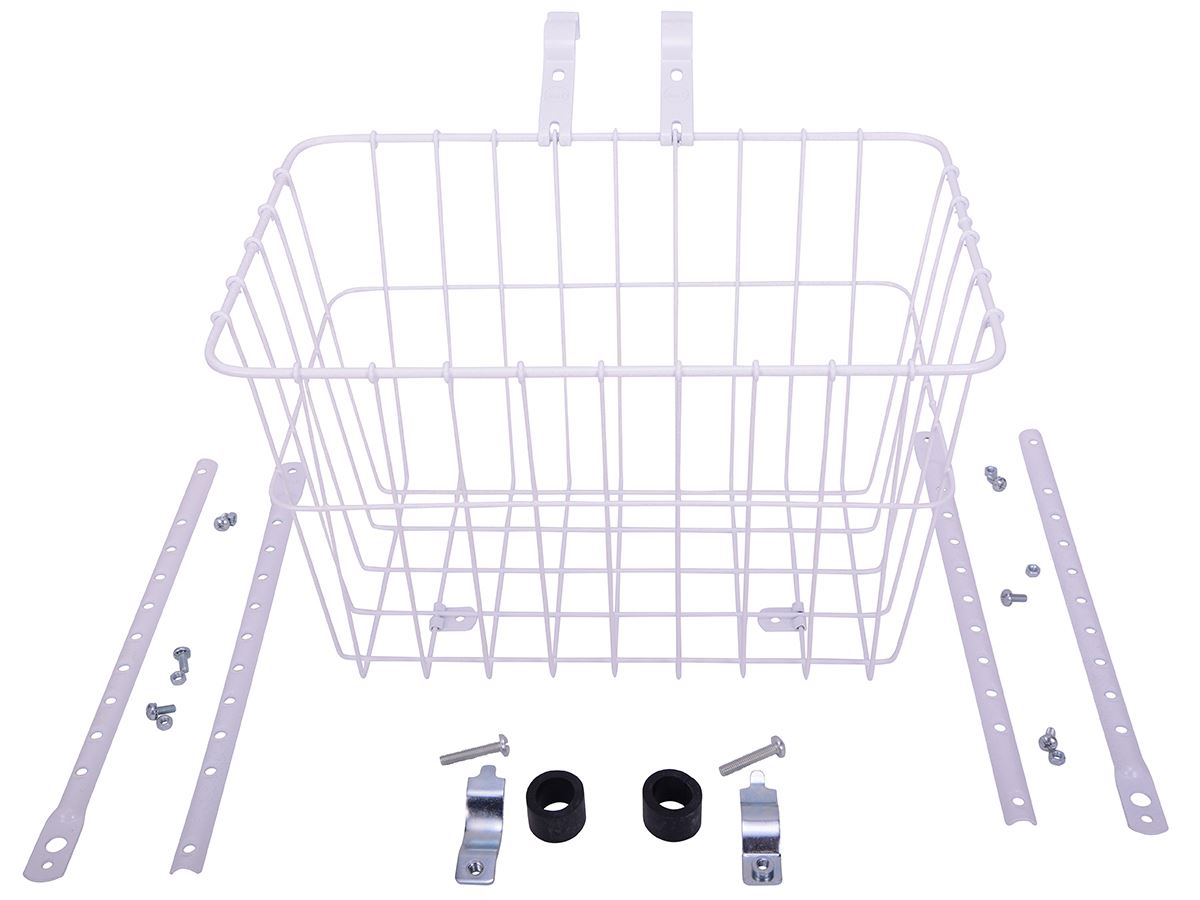 198 Medium Plus Basket - White