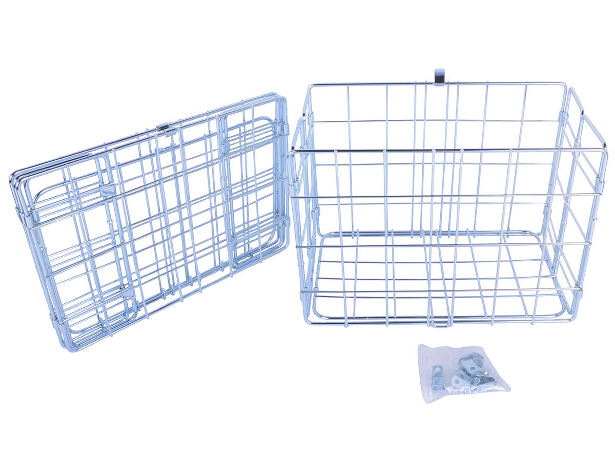 582 Folding Basket - Silver