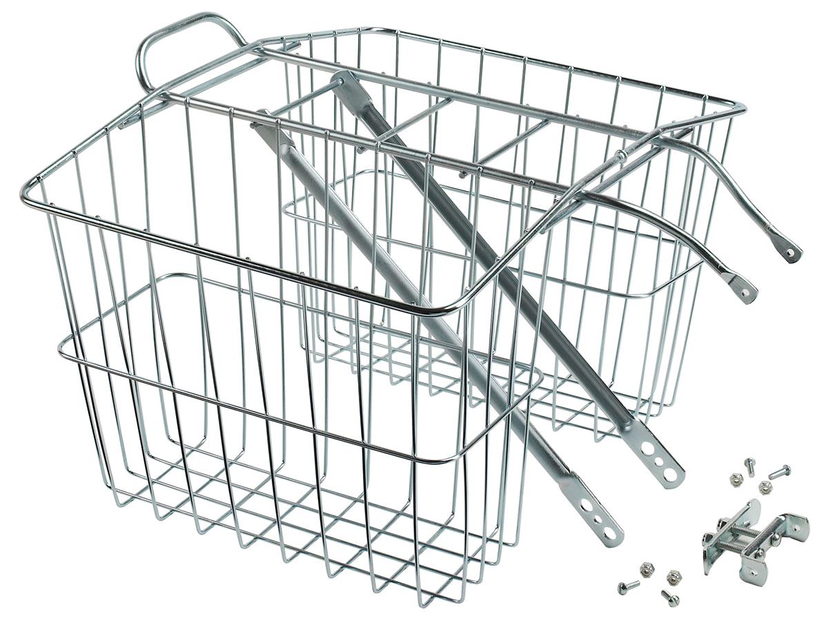 520 Twin Carrier Basket - Silver