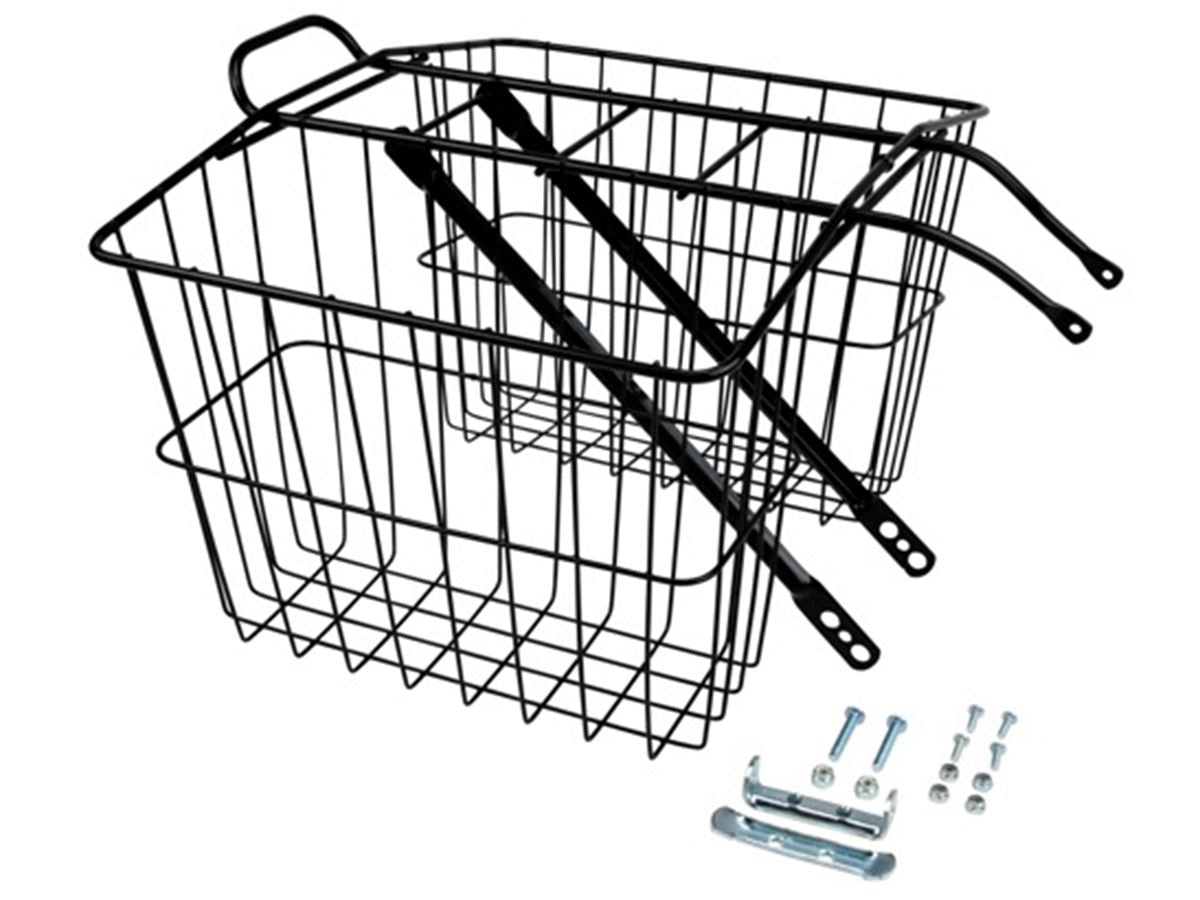 520 Twin Carrier Basket - Black