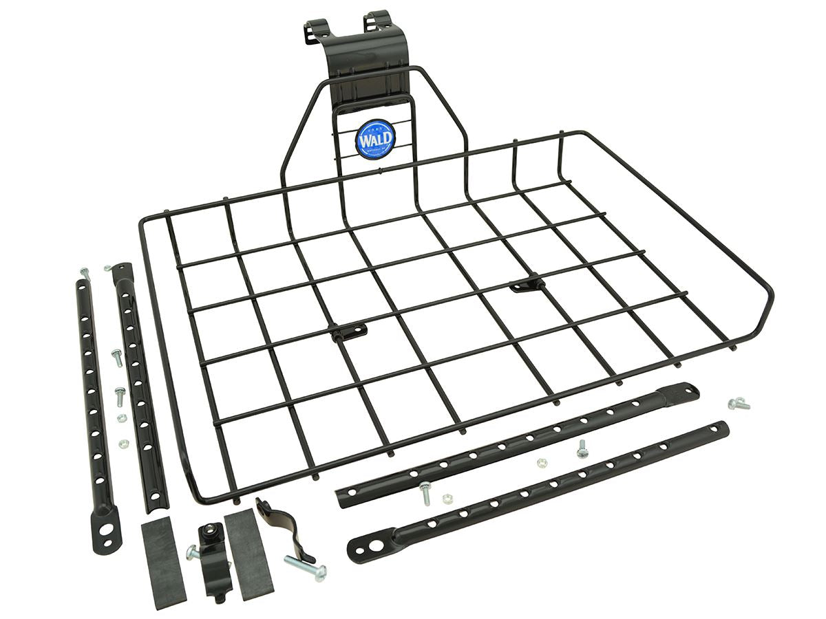 "Ewalds" 257 Multi-Fit Front Rack - Black