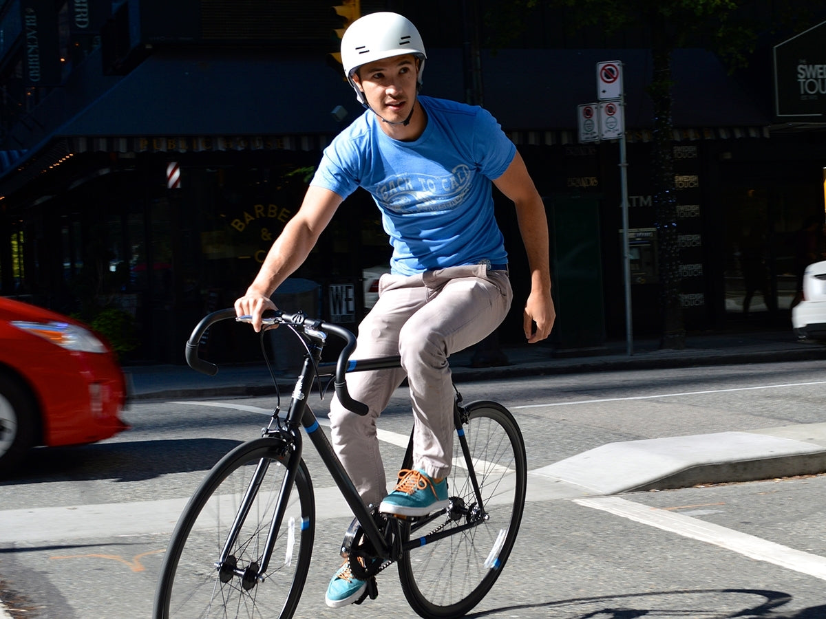 Skyline Fahrradhelm - Grau matt