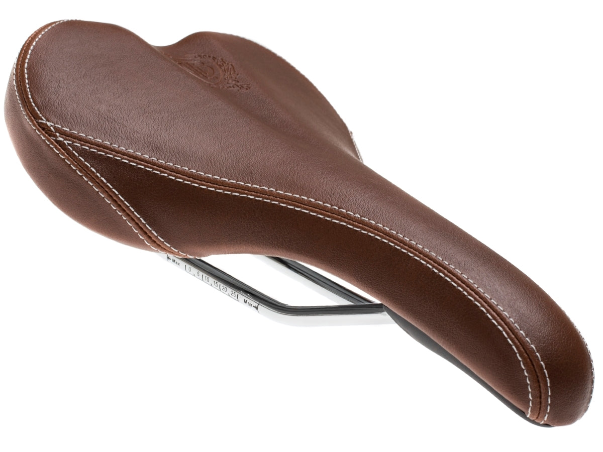 Curve Ladies Saddle - Honey Brown