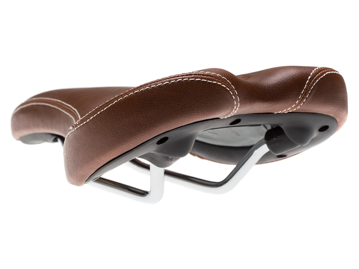 Curve Ladies Saddle - Honey Brown