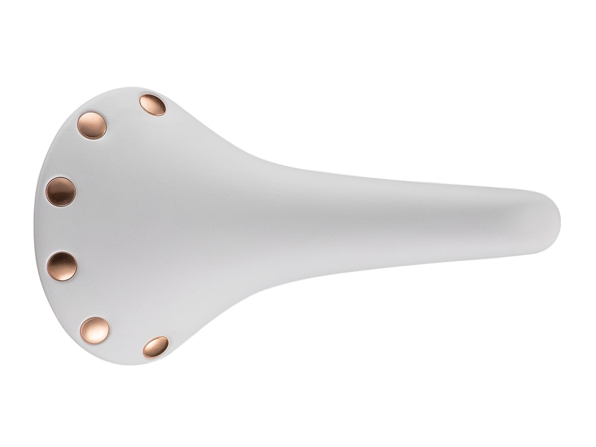 Regal Leather Saddle - White