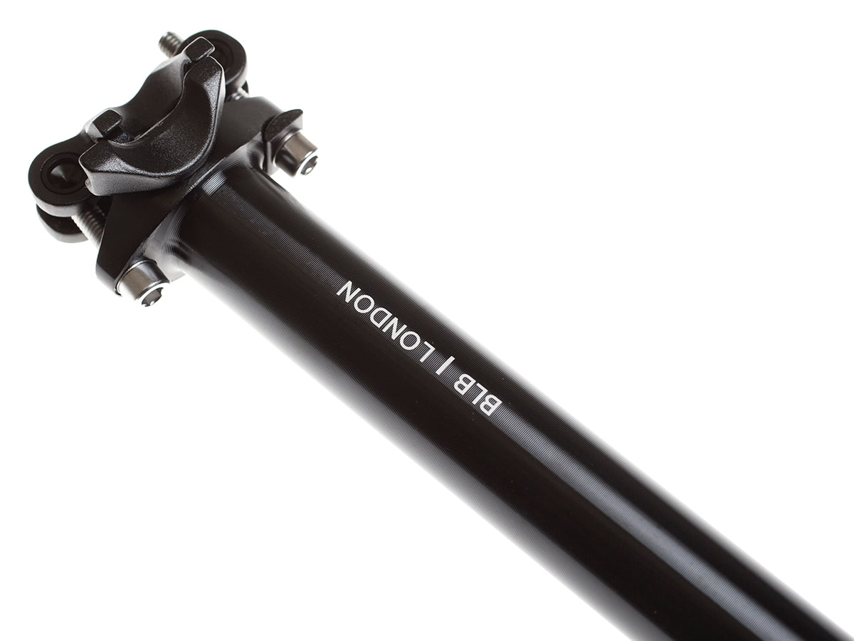 Groove Fully CNC Sattelstütze 350mm - 27,2 mm - schwarz