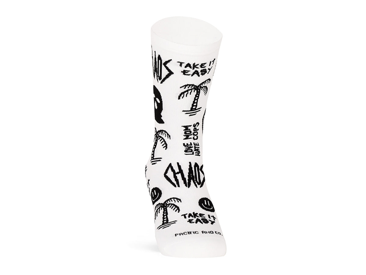 Socken Miami Vice - Schwarz/Weiß