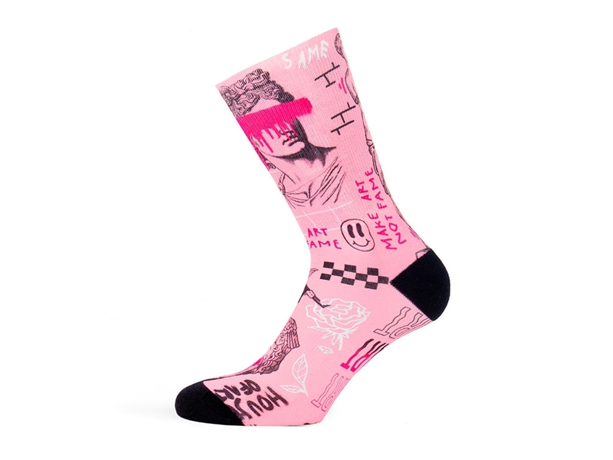 Socken Bad Habits - Pink