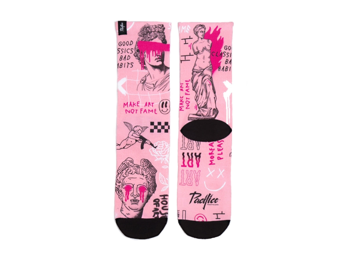 Socken Bad Habits - Pink