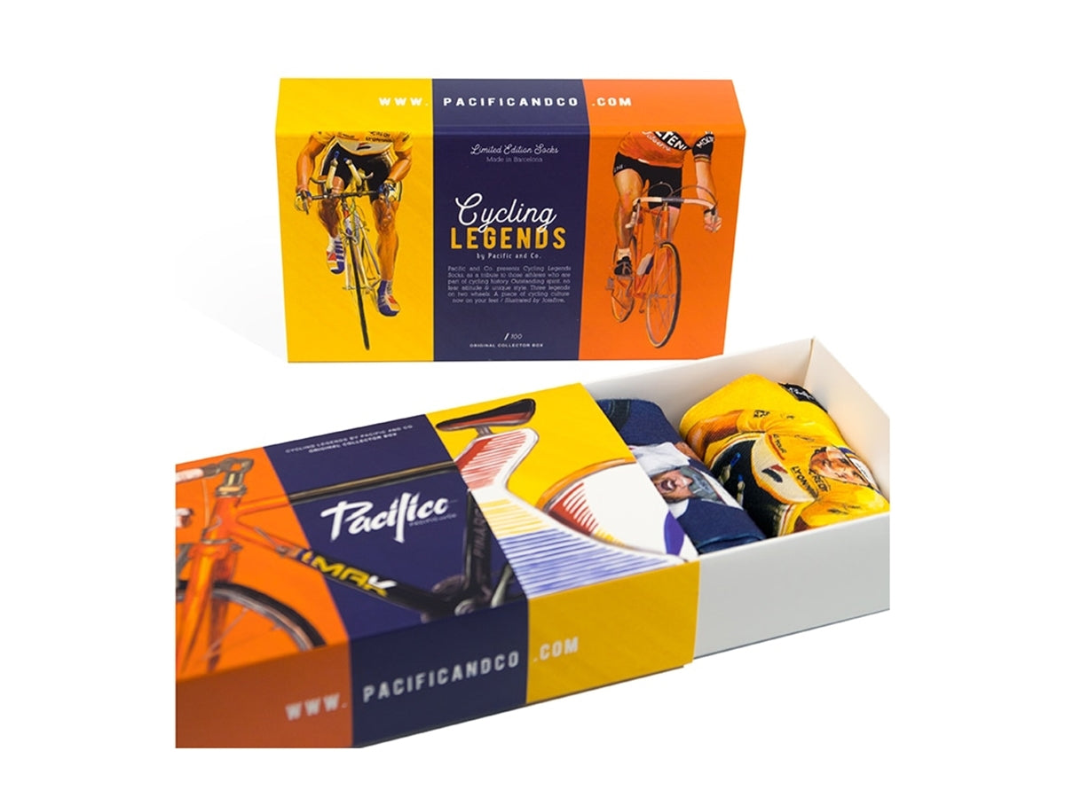Socken Cycling Legends Geschenkbox 3 Paar - Multi