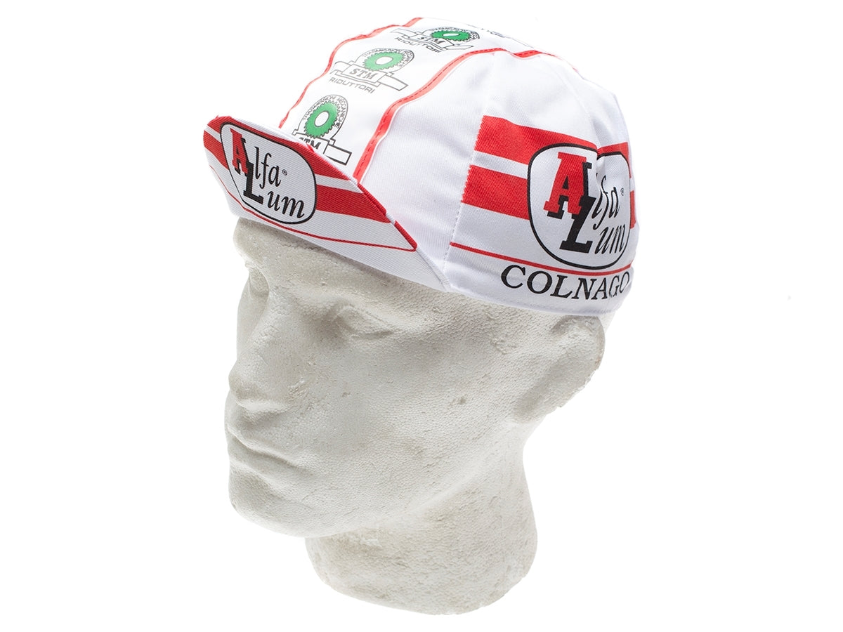 Vintage Cycling Cap - Alfa Lum Colnago