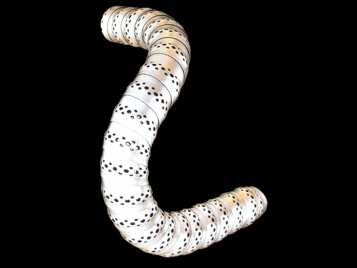 Supreme Pro Lenkerband reflektierend 3 mm - Metallic Silber