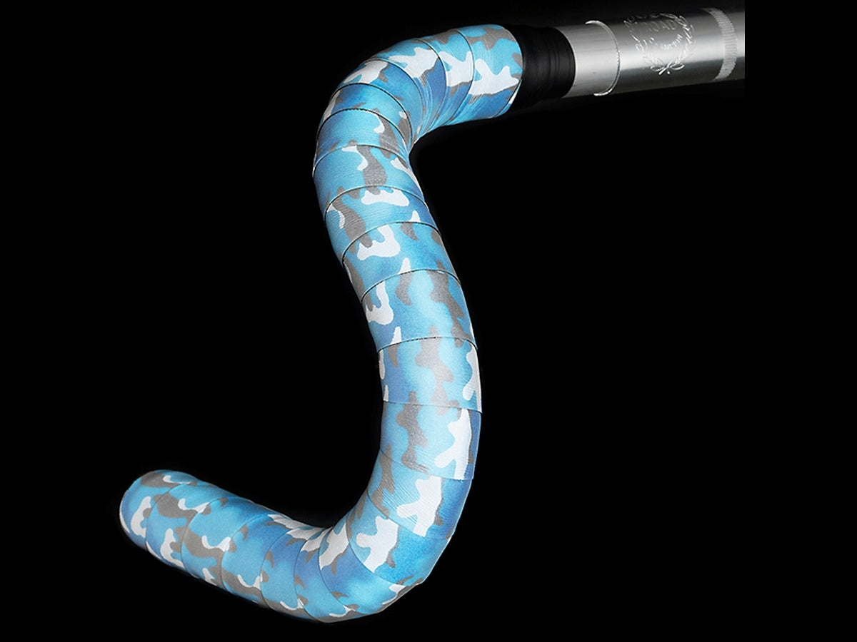 Supreme Pro Reflective Bar Tape 3mm - Camo Blue