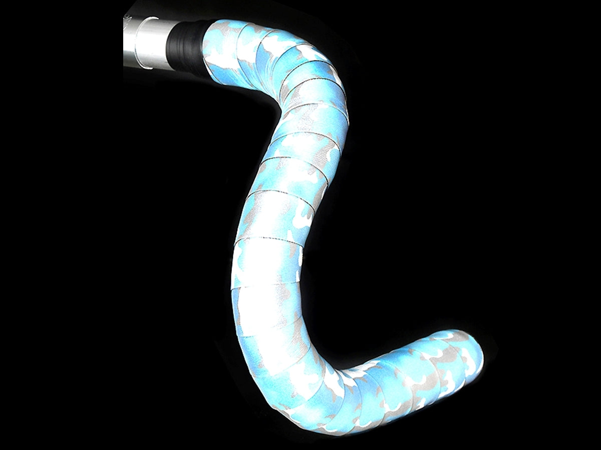 Supreme Pro Reflective Bar Tape 3mm - Camo Blue