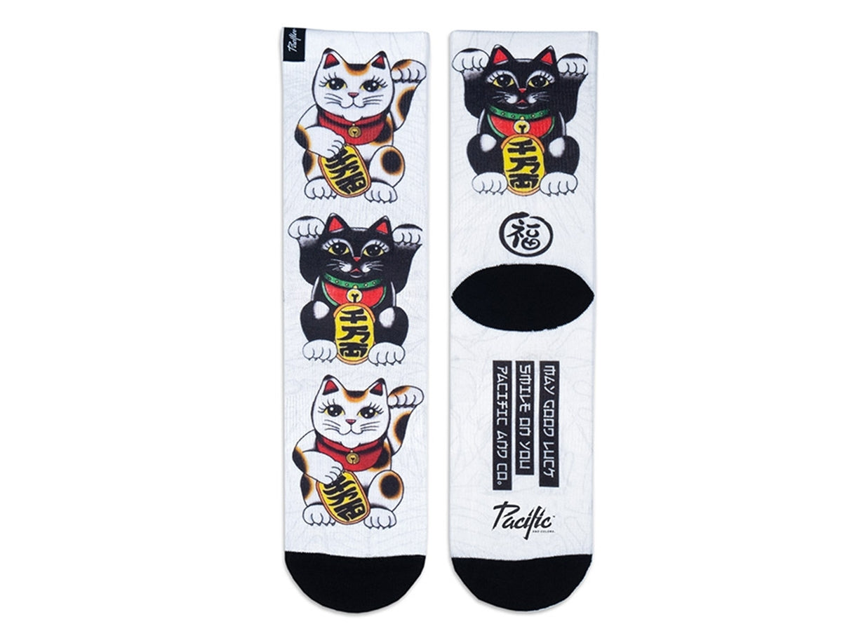 Socken Neko - Weiß/Multi