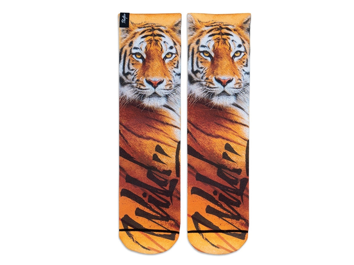 Socken Tiger - Orange