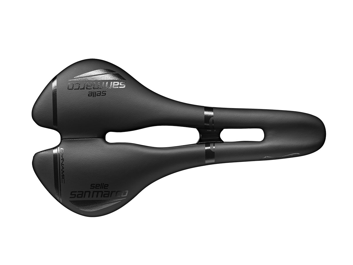 Aspide Dynamic Narrow Open Fit Saddle - Black