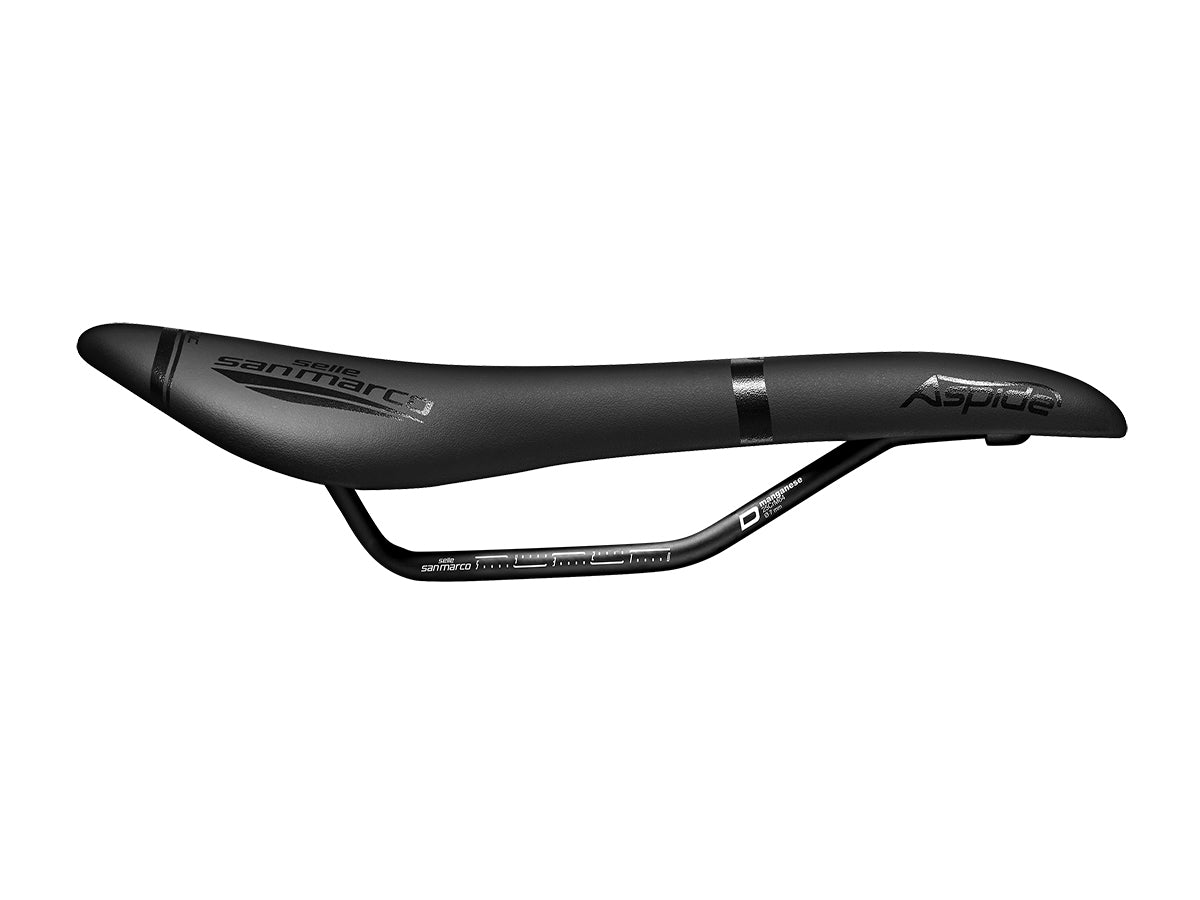 Aspide Dynamic Narrow Open Fit Saddle - Black