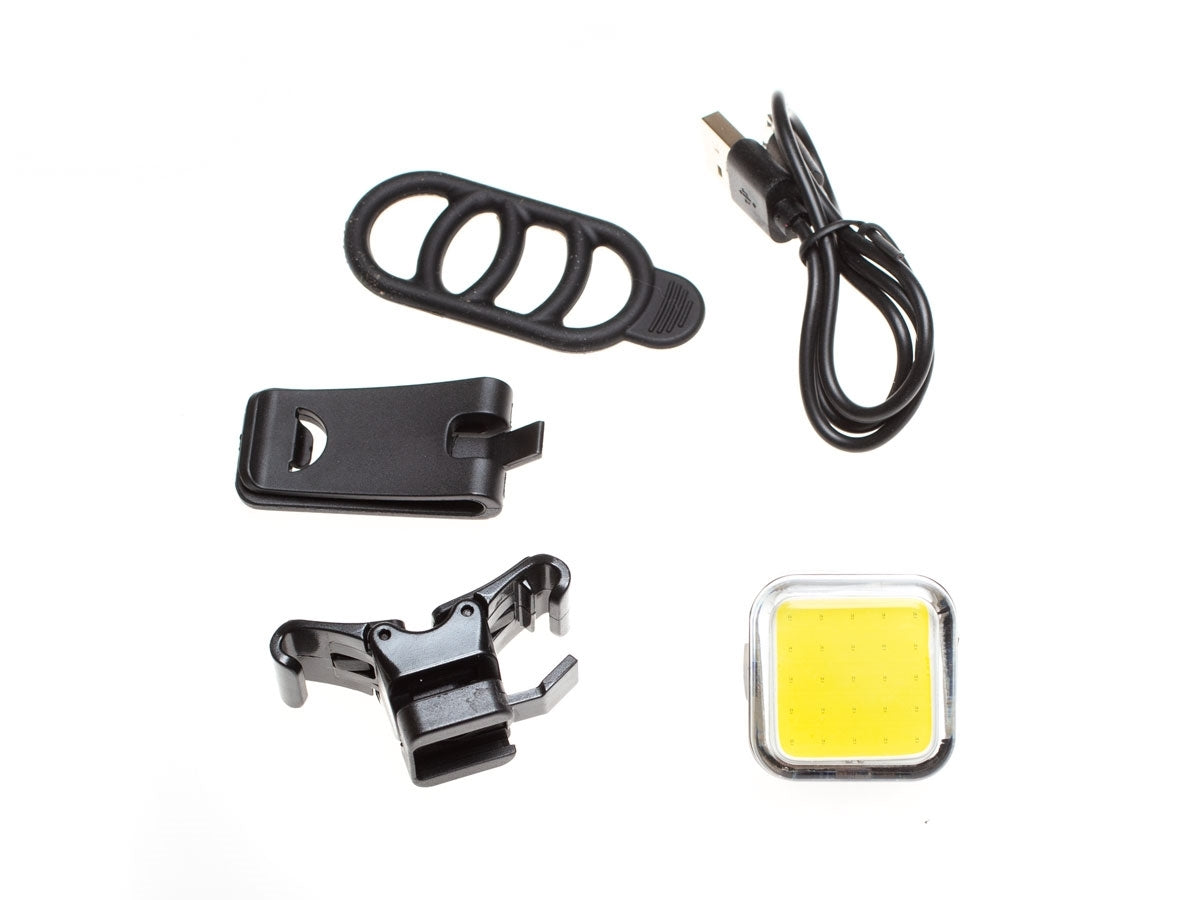 Aura USB Frontlicht - schwarz