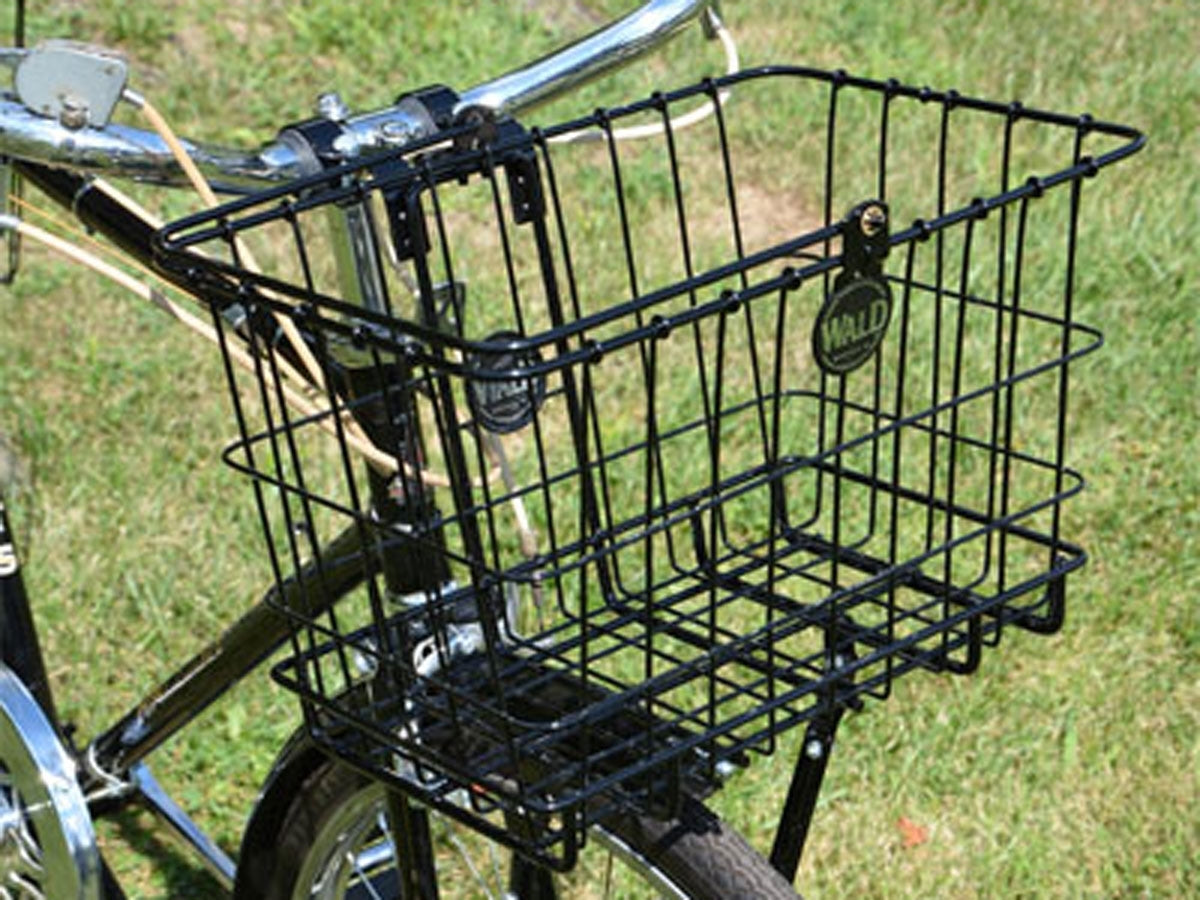 3339 Multi-Fit Front Basket and Rack Combo - Black