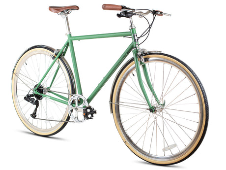 Odyssey 8SP City Bike - army green