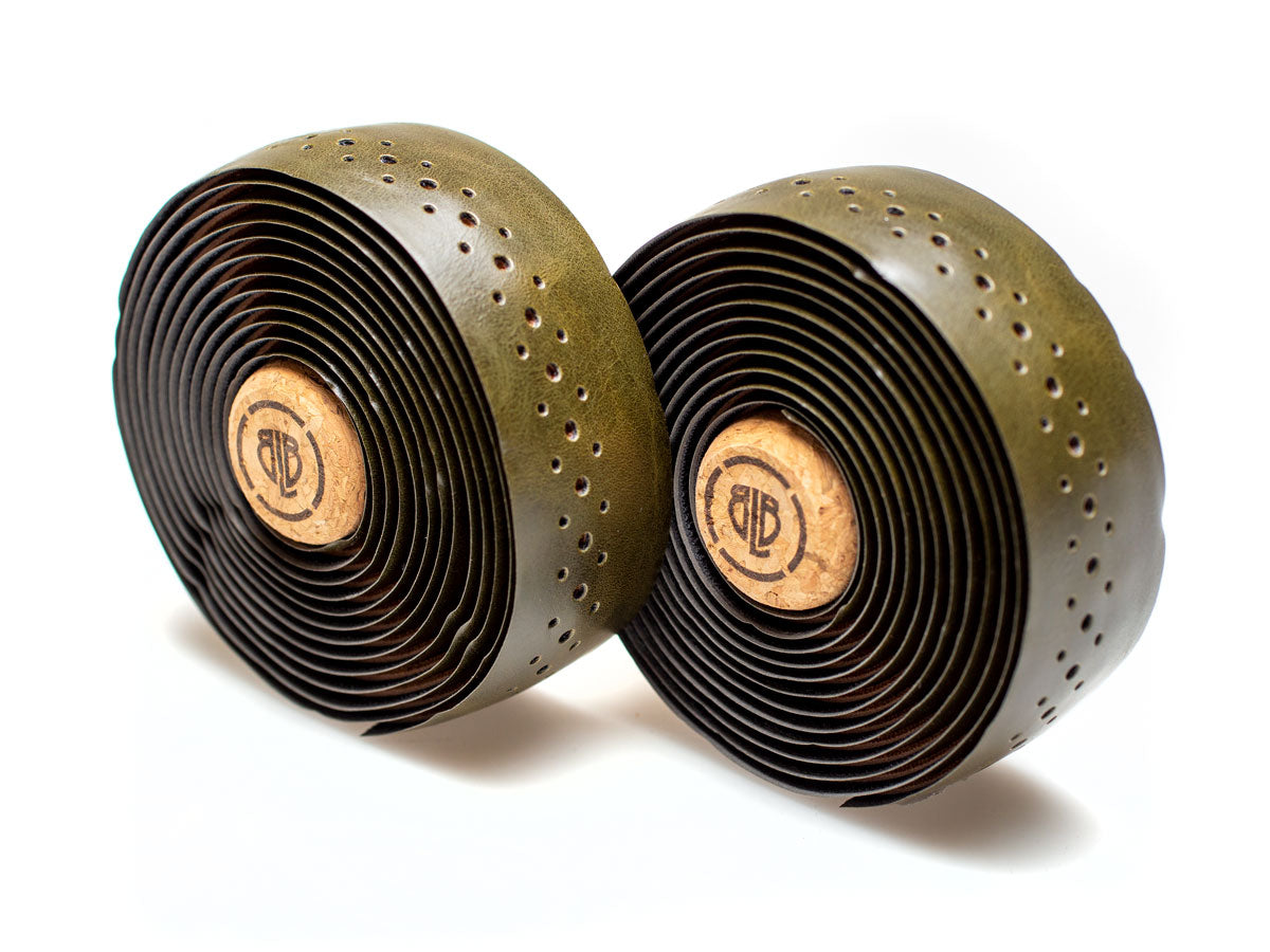 Classico Waxed Lenkerband 2 mm - dunkelgrün