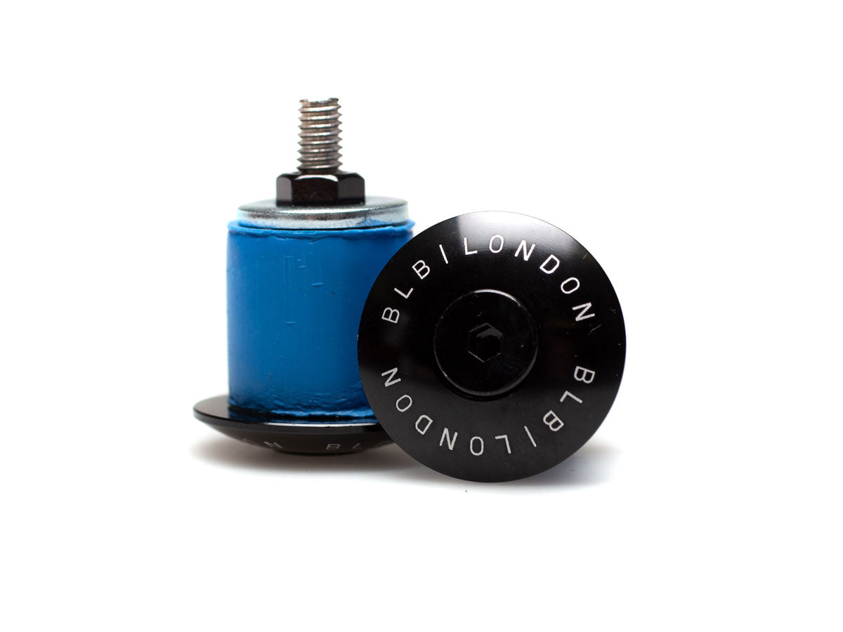 Barons Lenkerendstopfen - schwarz