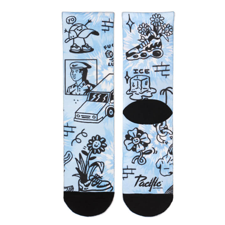 Socken Dahood - Hellblau