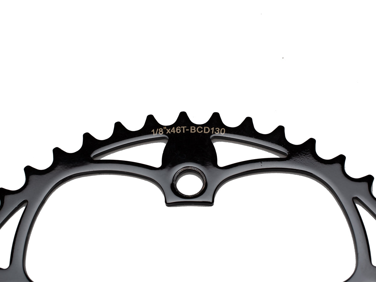Pista Vera Kettenblatt - 130 mm - schwarz