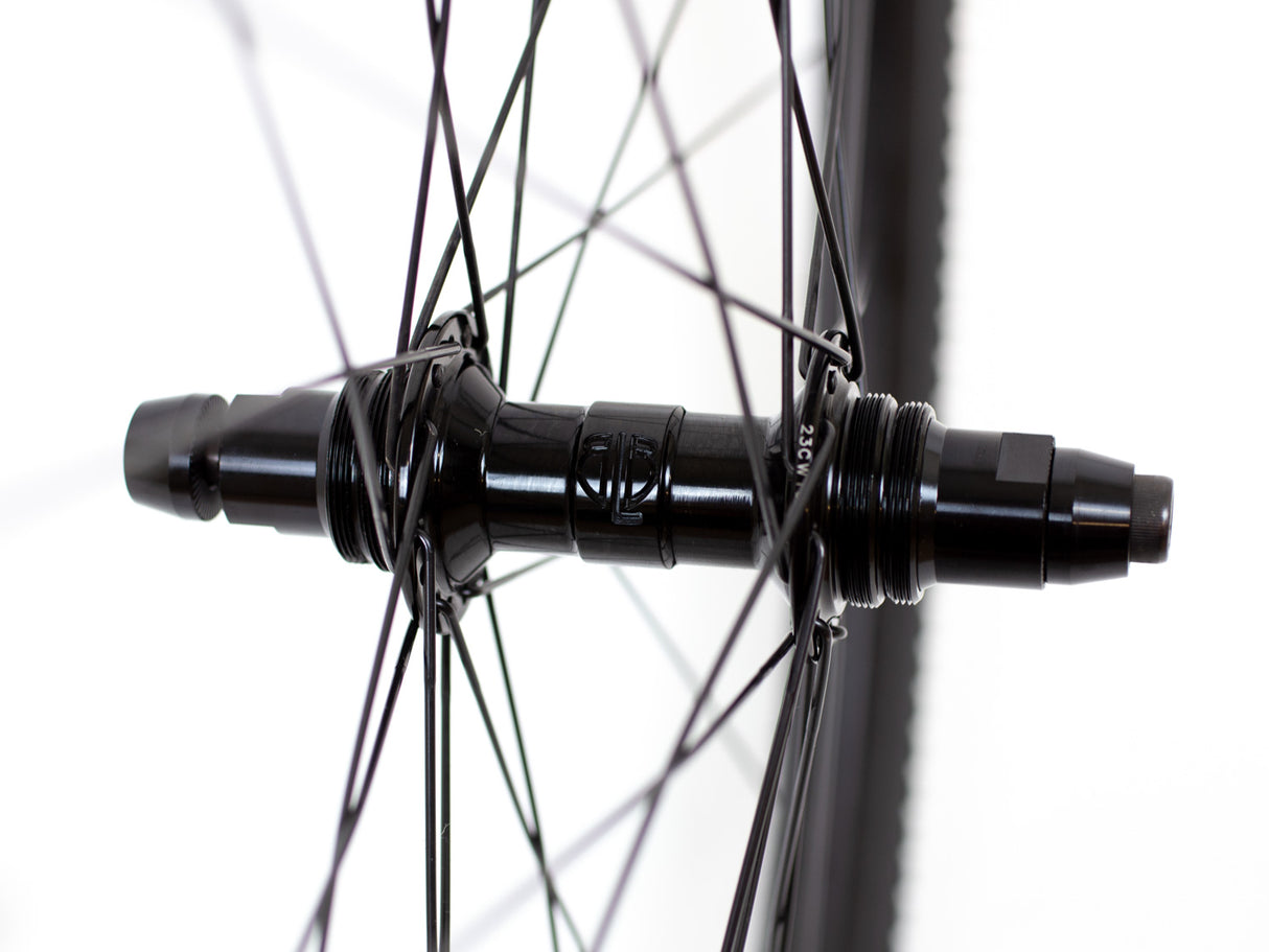 Tracklocross Laufradsatz - schwarz