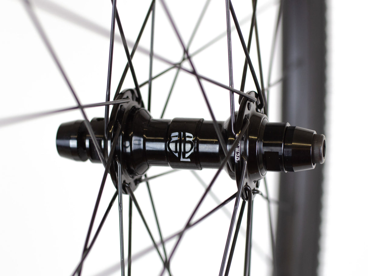 Tracklocross Laufradsatz - schwarz