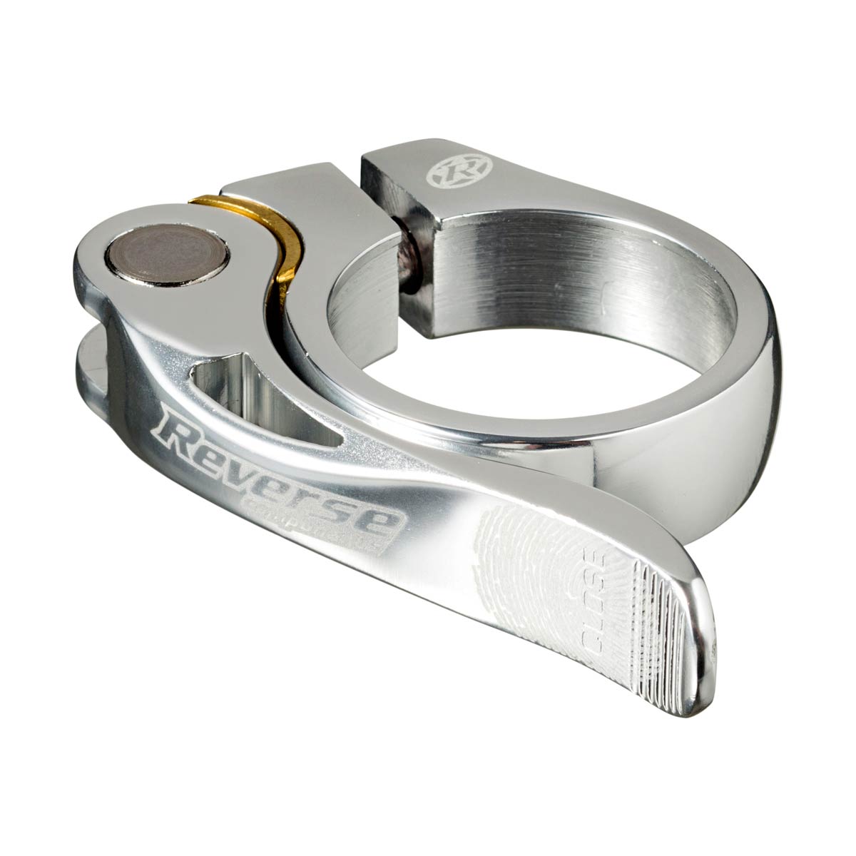 Long Life Sattelklemme 34,9mm - silver Reverse