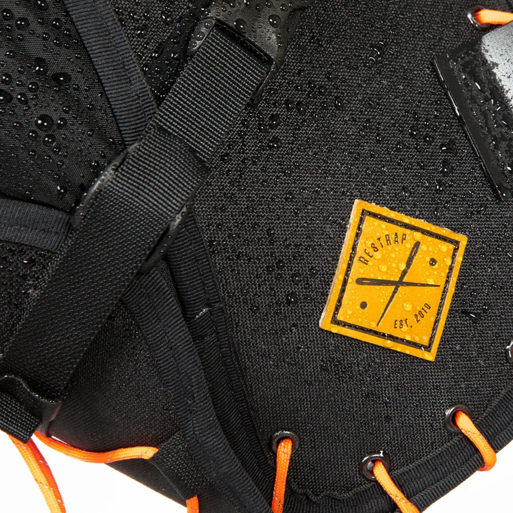 Satteltasche mit Drybag - 18 L - schwarz