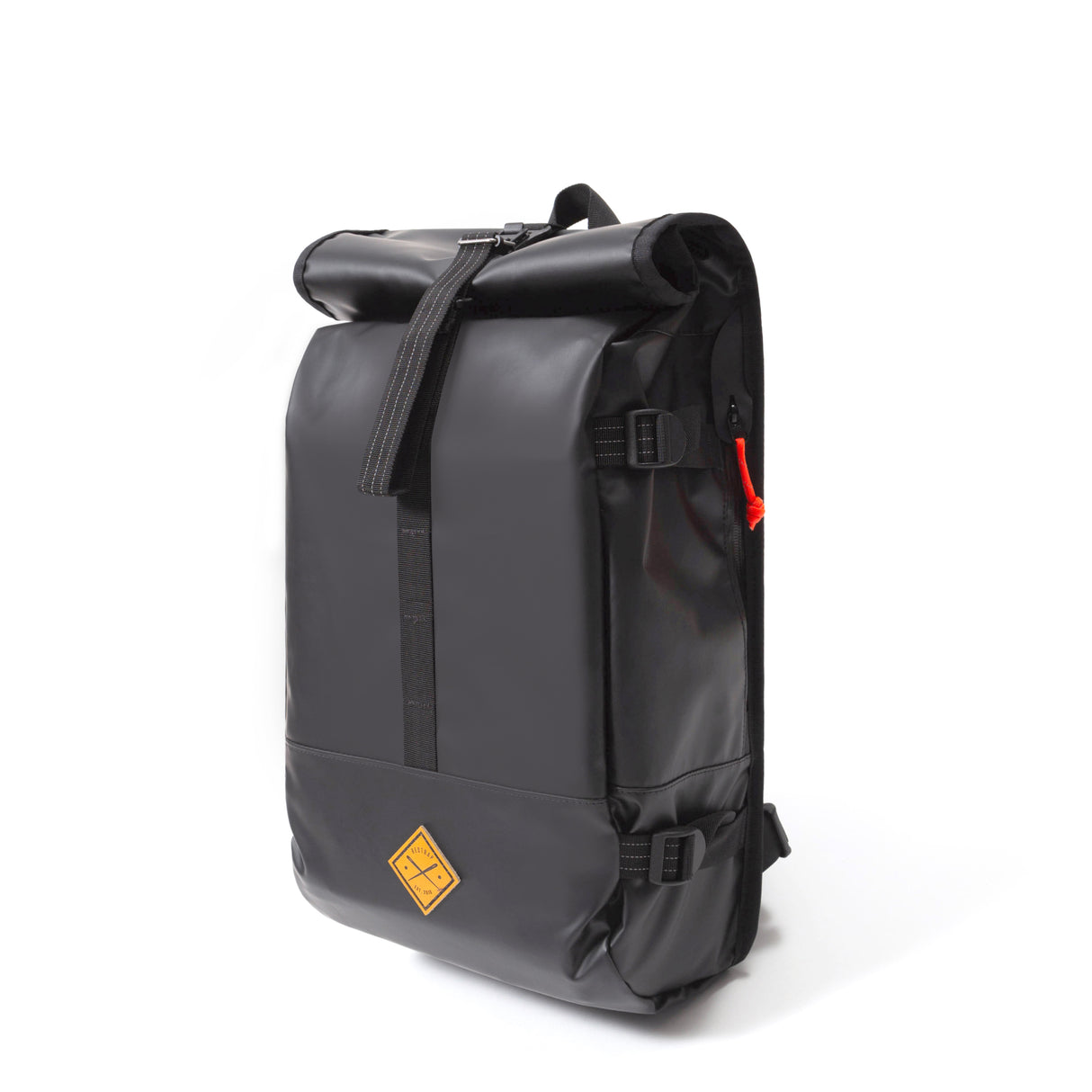 Roll Top 22 L Rucksack - schwarz