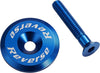 Steuersatzkappe mit Aluminiumschraube - blau