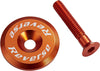 Steuersatzkappe mit Aluminiumschraube - orange