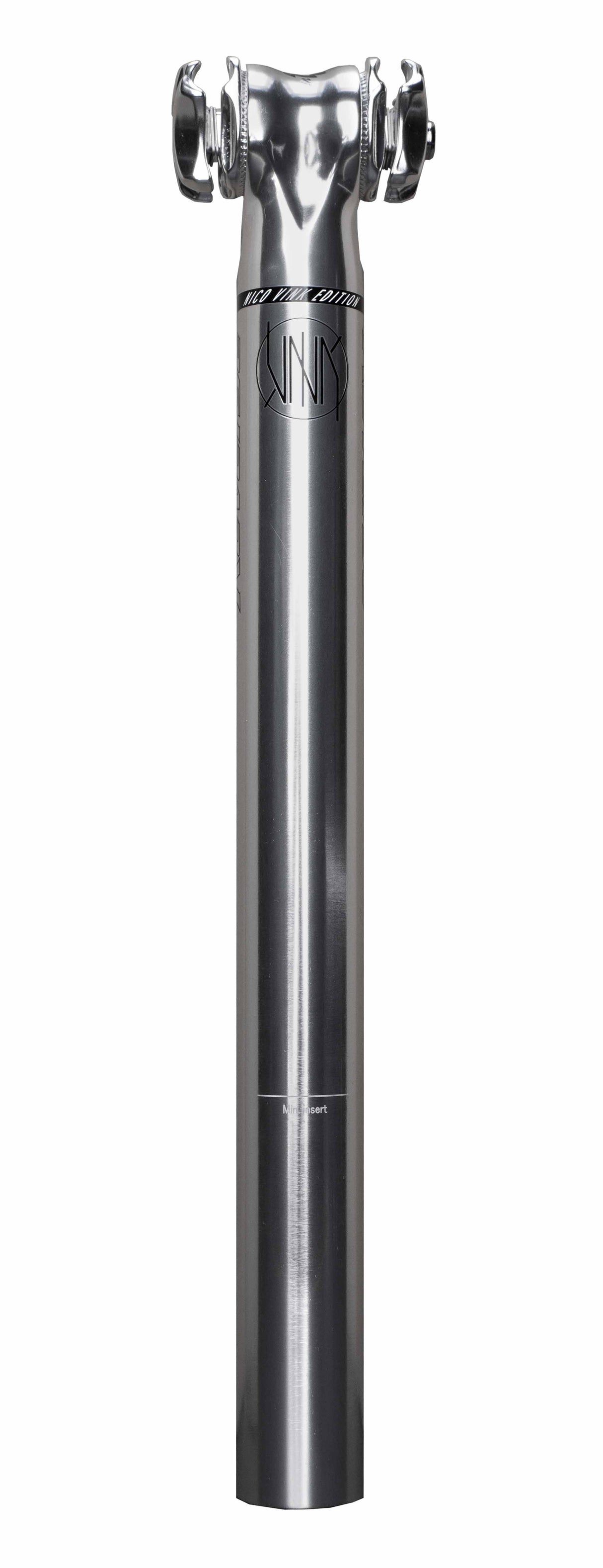 Nico Vink Sattelstütze 350 mm - silber/schwarz