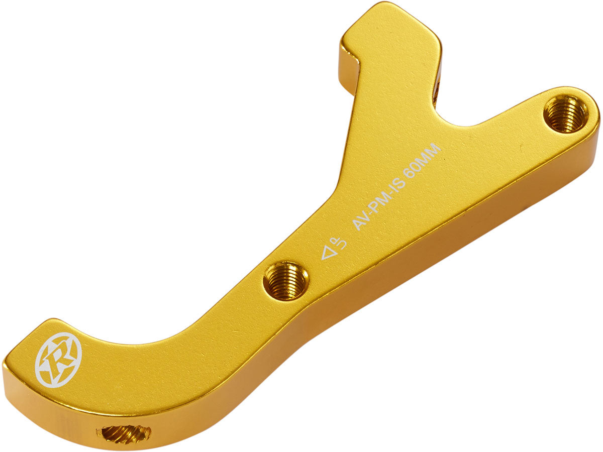 Disc Adapter Hinterrad Avid von IS auf Postmount - gold