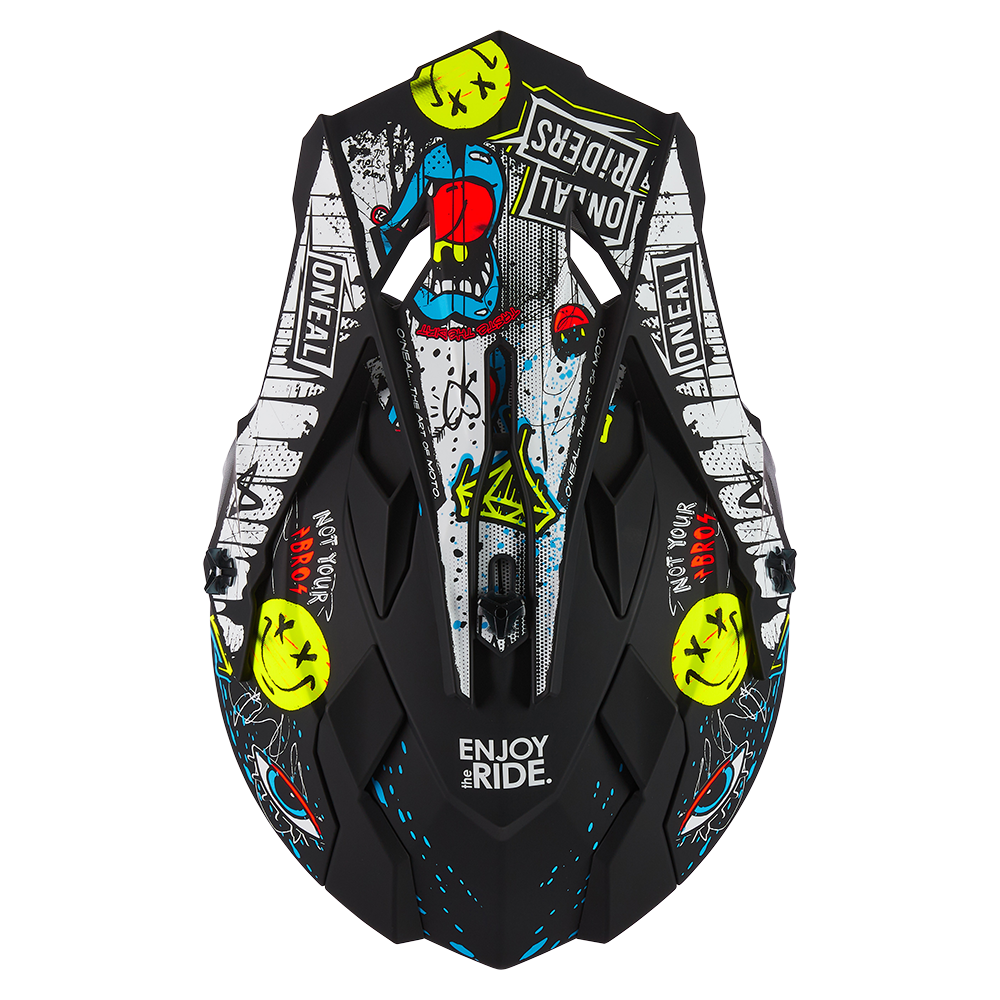 2SRS Helmet RANCID - black/white