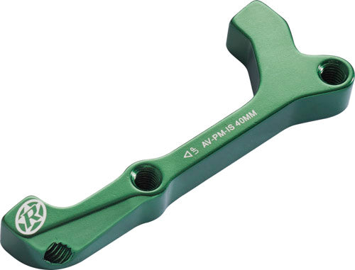 Disc Adapter Hinterrad Avid von IS auf Postmount - grün