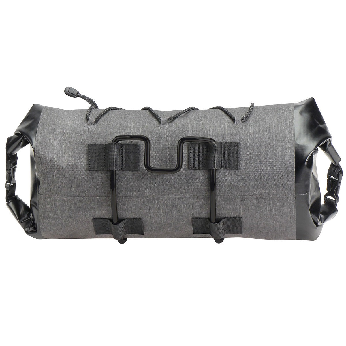 KLICKfix Lenkertasche Bikepack Waterproof 6-12L - grau