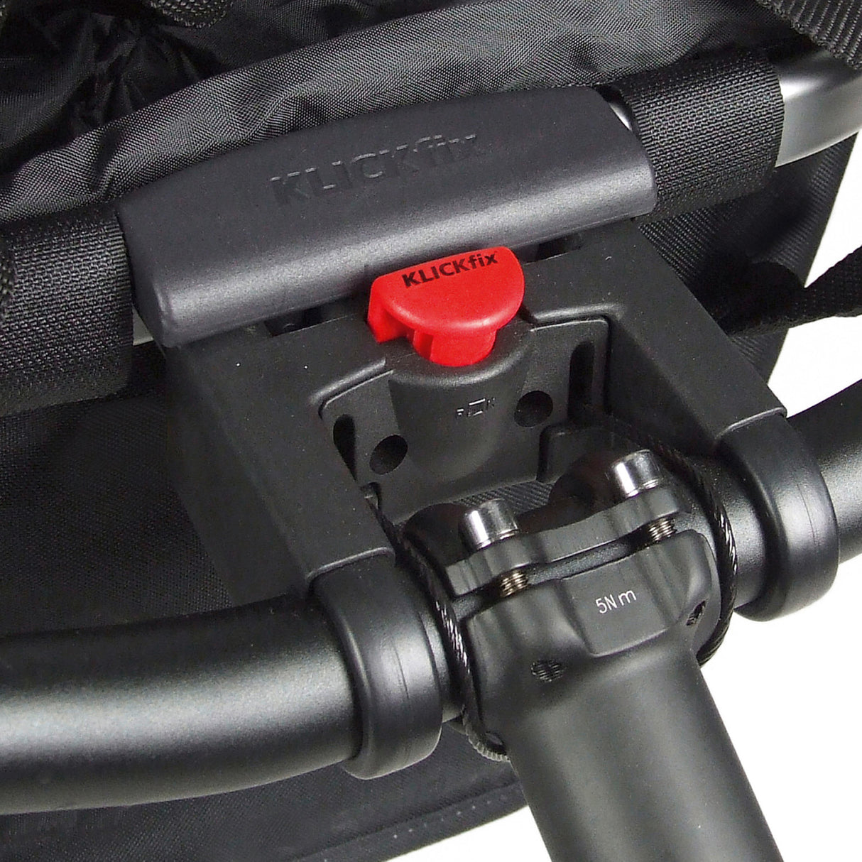 KLICKfix Bikebasket 15L - schwarz