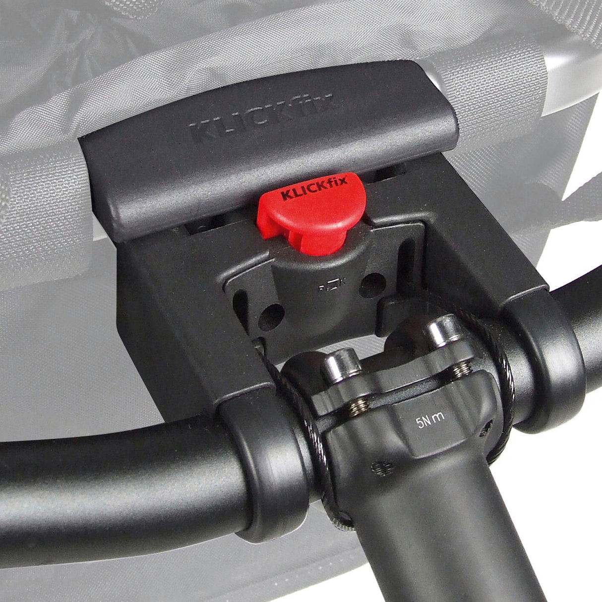 KLICKfix Bikebasket 15L - schwarz